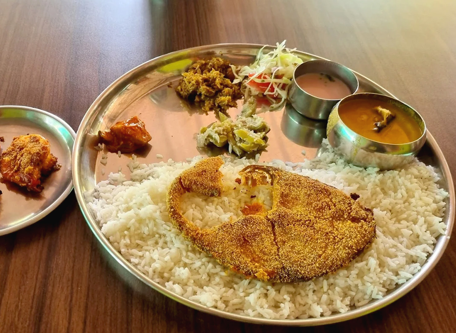 Goan Fish Curry Rice (Xit Codi)